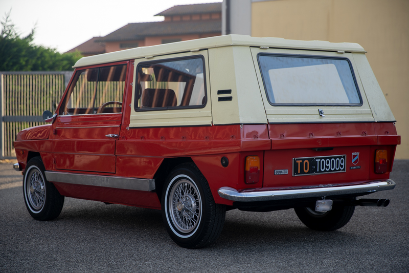 Illustration for article titled This Fiat-Based Beach Car Is A Tiny Box Of Joy